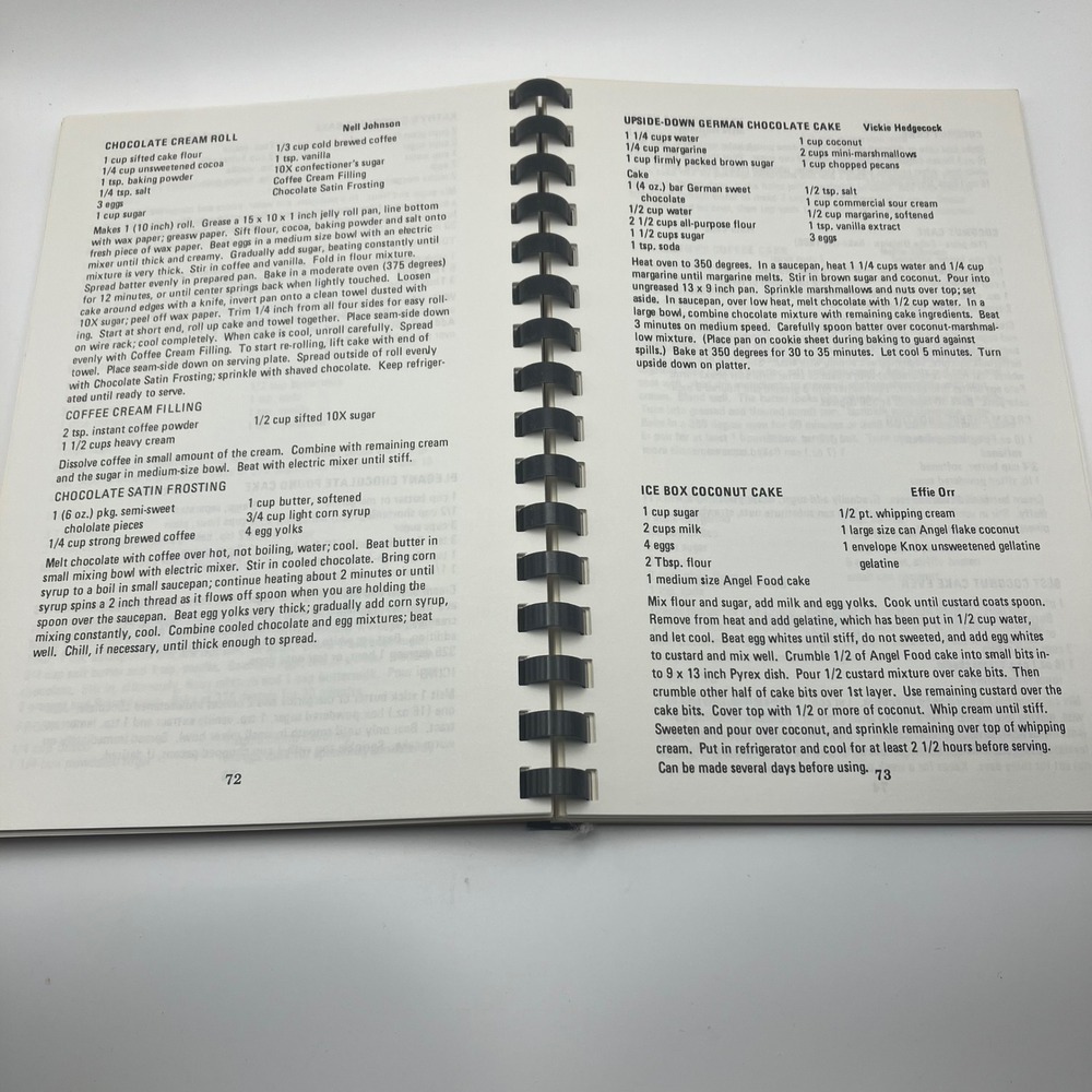 Archdale‎ Trinity Commemorative Cookbook Bush Hill 1986 Recipes Vintage Southern - Picture 6 of 9